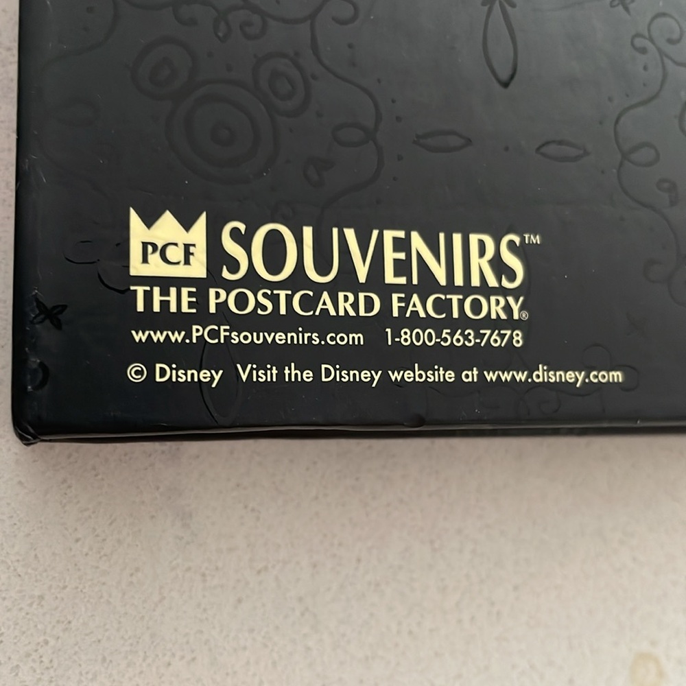 Mickey Autograph Mini Notebook - Black - Picture 10 of 11